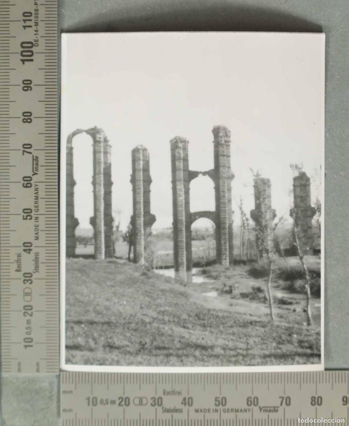 Fotograf&iacute;a antigua: FOTOGRAFIA. ACUEDUCTO MERIDA. HACIA 1940