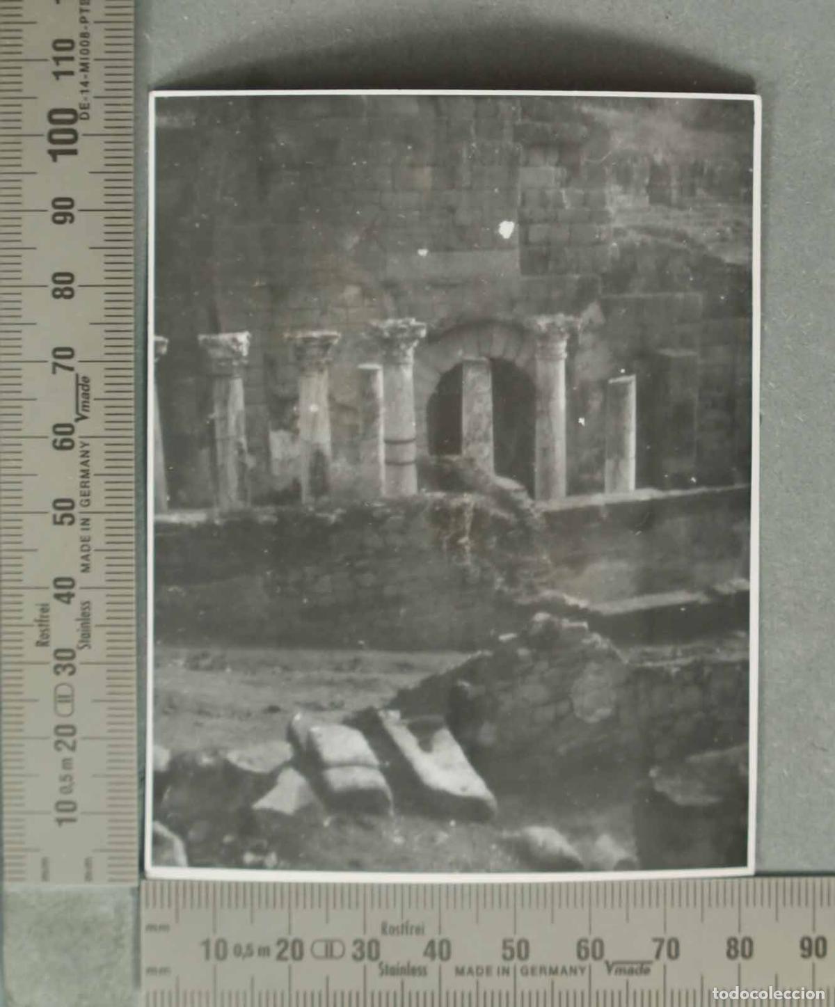 Fotograf&iacute;a antigua: FOTOGRAFIA. RUINAS ROMANAS MERIDA. HACIA 1940