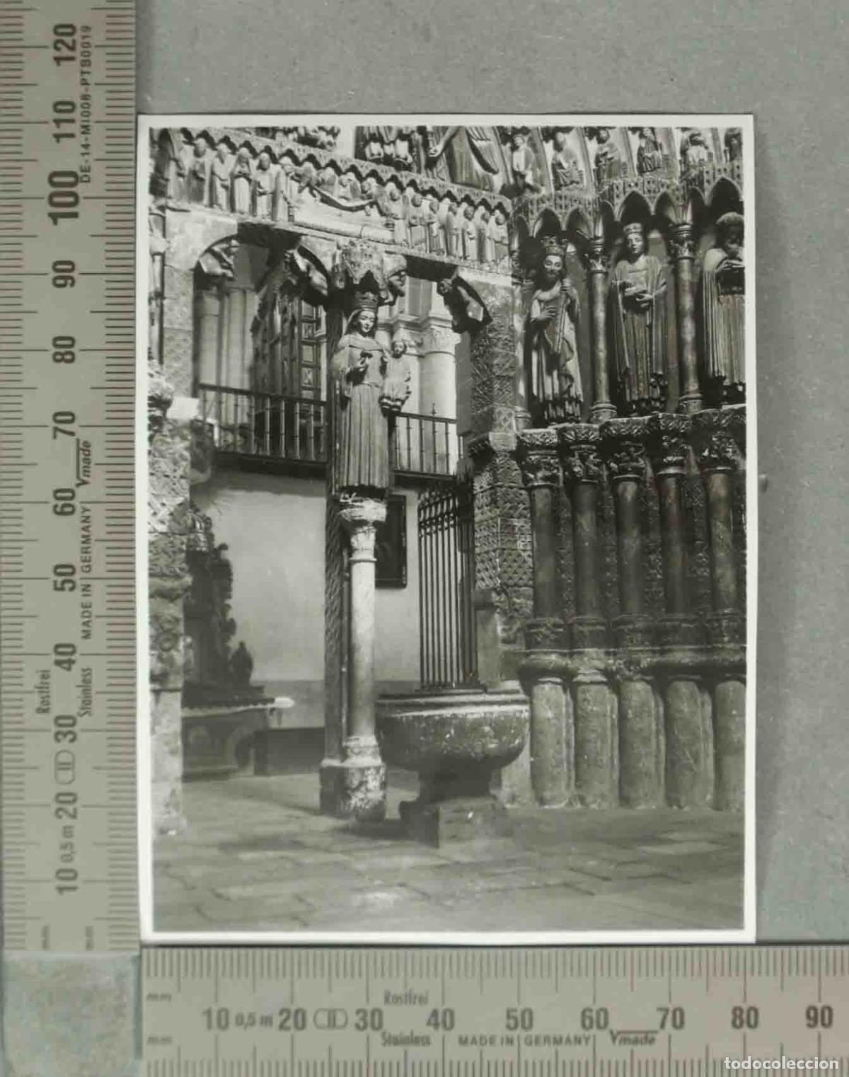 Fotograf&iacute;a antigua: FOTOGRAFIA. INTERIOR COLEGIATA TORO ZAMORA. HACIA 1940