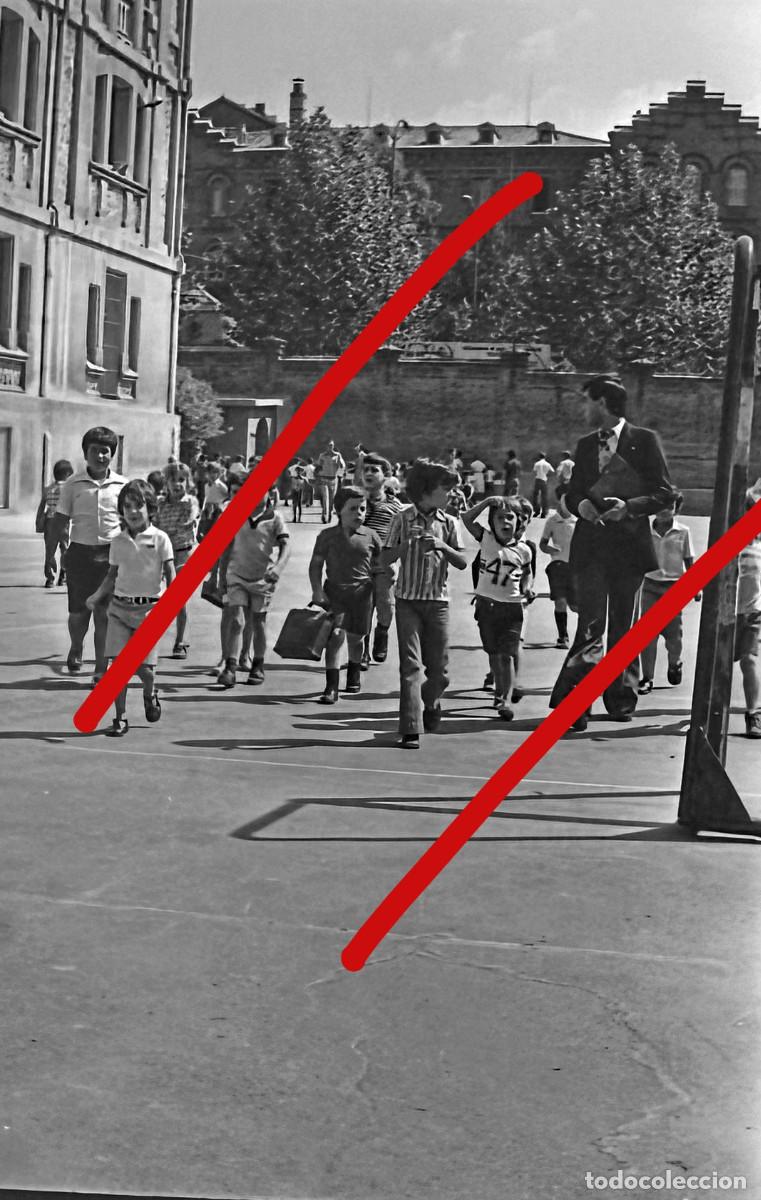 Fotograf&iacute;a antigua: Colegio Nuestra Se&ntilde;ora del Pilar Madrid A&ntilde;os 70 - Fotografia Antigua - Negativo de Celuloide