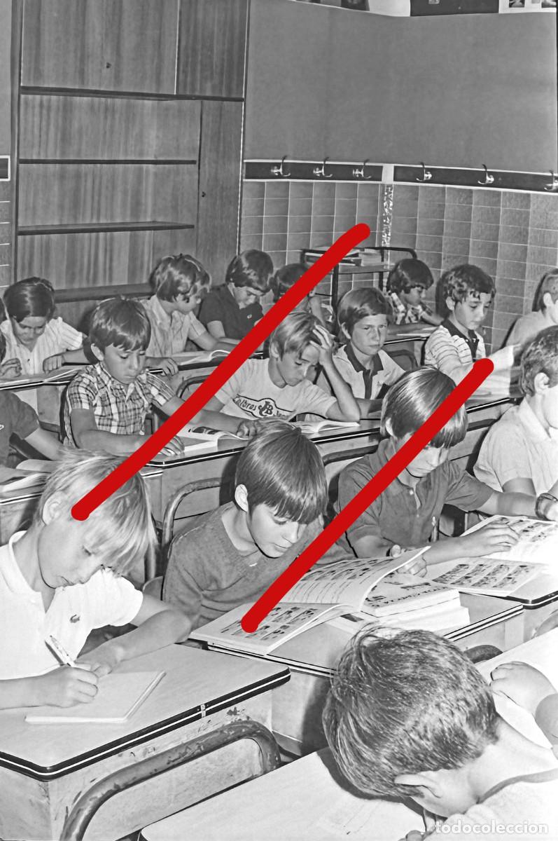 Fotograf&iacute;a antigua: Colegio Nuestra Se&ntilde;ora del Pilar Madrid A&ntilde;os 70 - Fotografia Antigua - Negativo de Celuloide