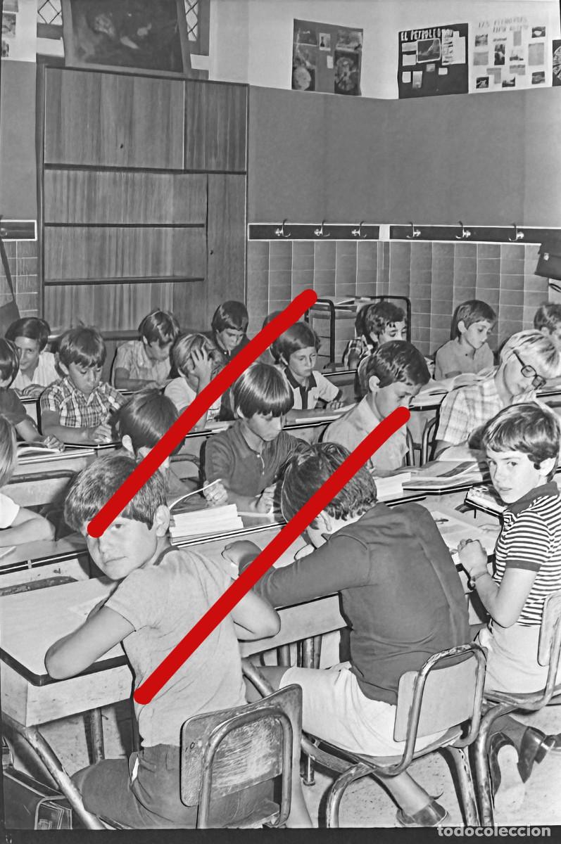 Fotograf&iacute;a antigua: Colegio Nuestra Se&ntilde;ora del Pilar Madrid A&ntilde;os 70 - Fotografia Antigua - Negativo de Celuloide