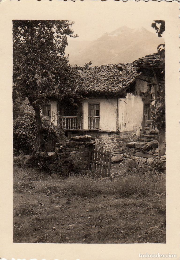 Alte Fotografie: Caser&iacute;o, casa entorno rural, Galicia? A&ntilde;os 40 pc