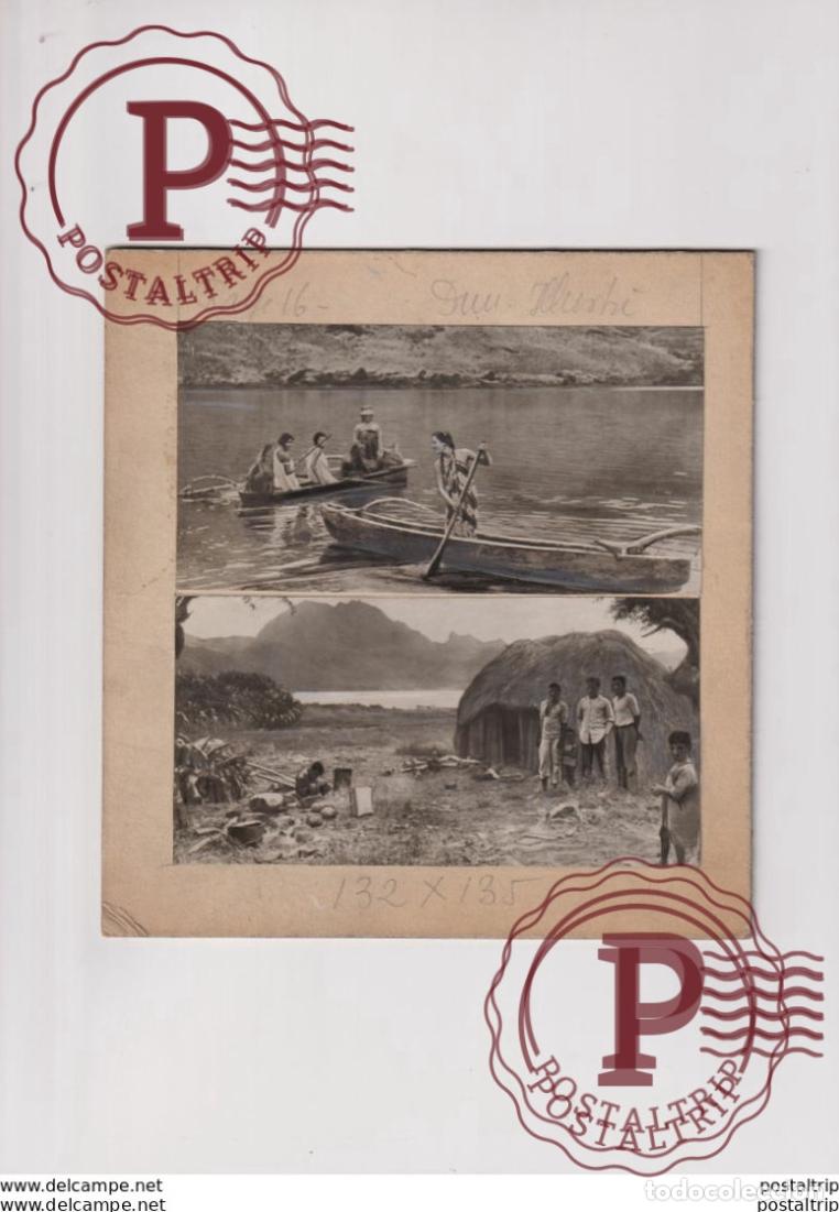 Fotograf&iacute;a antigua: COLONIA ASIA 17*16CM Fonds Victor FORBIN 1864-1947