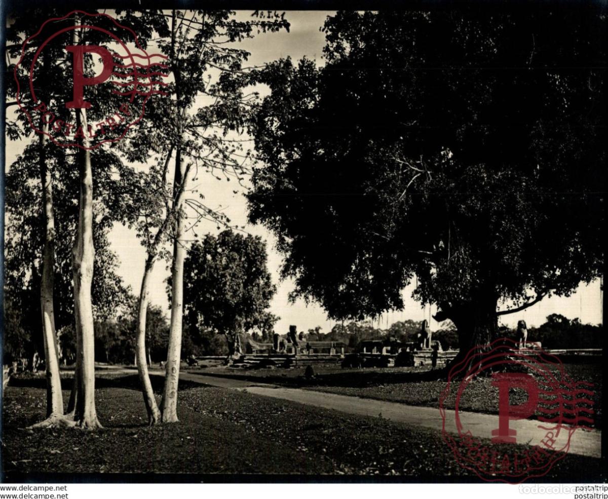 Fotograf&iacute;a antigua: Angkor was the capital city of the Khmer Empire CAMBODJA CAMBODGE 24*18 CM Fonds Victor FORBIN 18