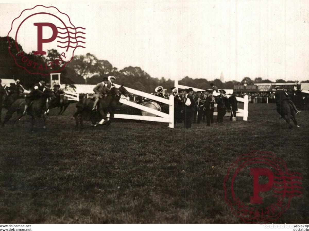 Fotograf&iacute;a antigua: Cardiff Horse Show South Wales Horse Show 15*11 CM Fonds Victor FORBIN 1864-1947