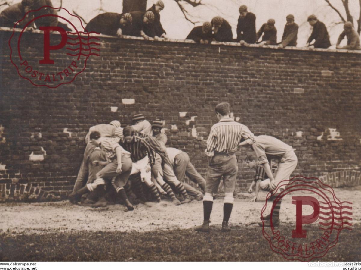 Fotograf&iacute;a antigua: ST ANDREWS DAY AT ETON COLLEGE COLLEGERS AND OPPIDANS 16*12CM Fonds Victor FORBIN 1864-1947