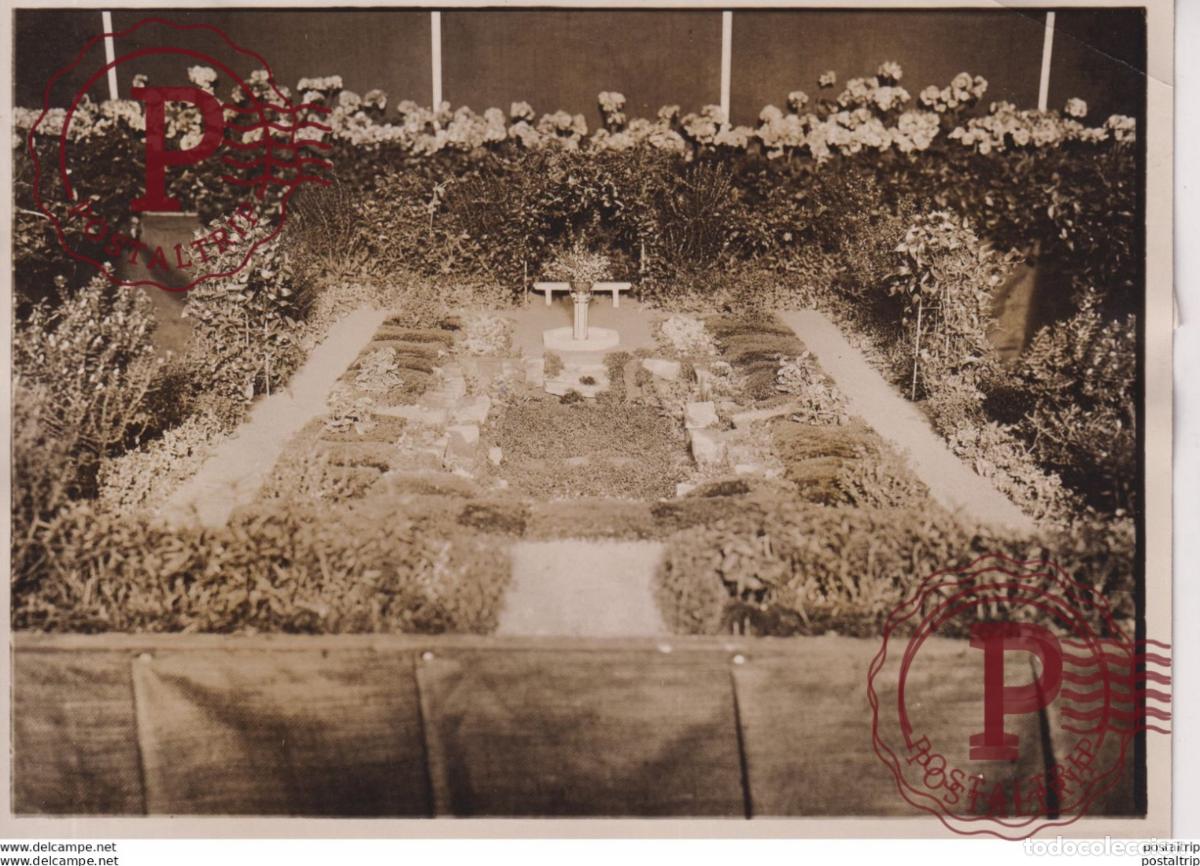 Fotograf&iacute;a antigua: MUNKHAUS FLOWER SHOW BERLIN ALLEMAGNE 18*13CM Fonds Victor FORBIN 1864-1947