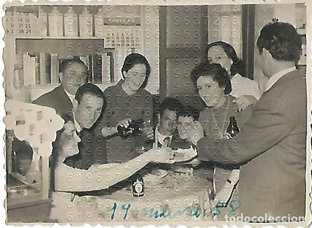 Fotograf&iacute;a antigua: FREGENAL DE LA SIERRA FARMACEUTICA 7X6 FOTOGRAFIA UNICA J92