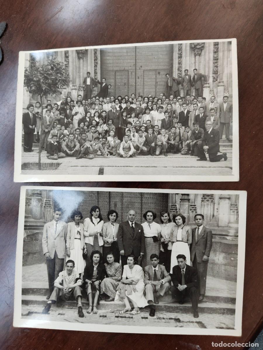 Photographie ancienne: Fotograf&iacute;as Profesores y Alumnos Sevilla 1952.