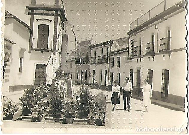 Fotograf&iacute;a antigua: FREGENAL DE LA SIERRA FARMACEUTICA 7X4 FOTOGRAFIA UNICA F4