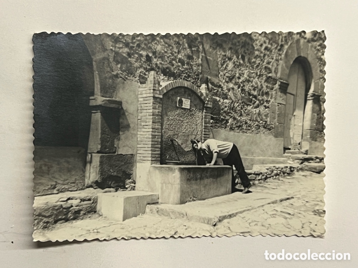 Alte Fotografie: FUENTES.. Alg&uacute;n lugar de la Comunidad Valenciana.. Fotograf&iacute;a Verano de 1970