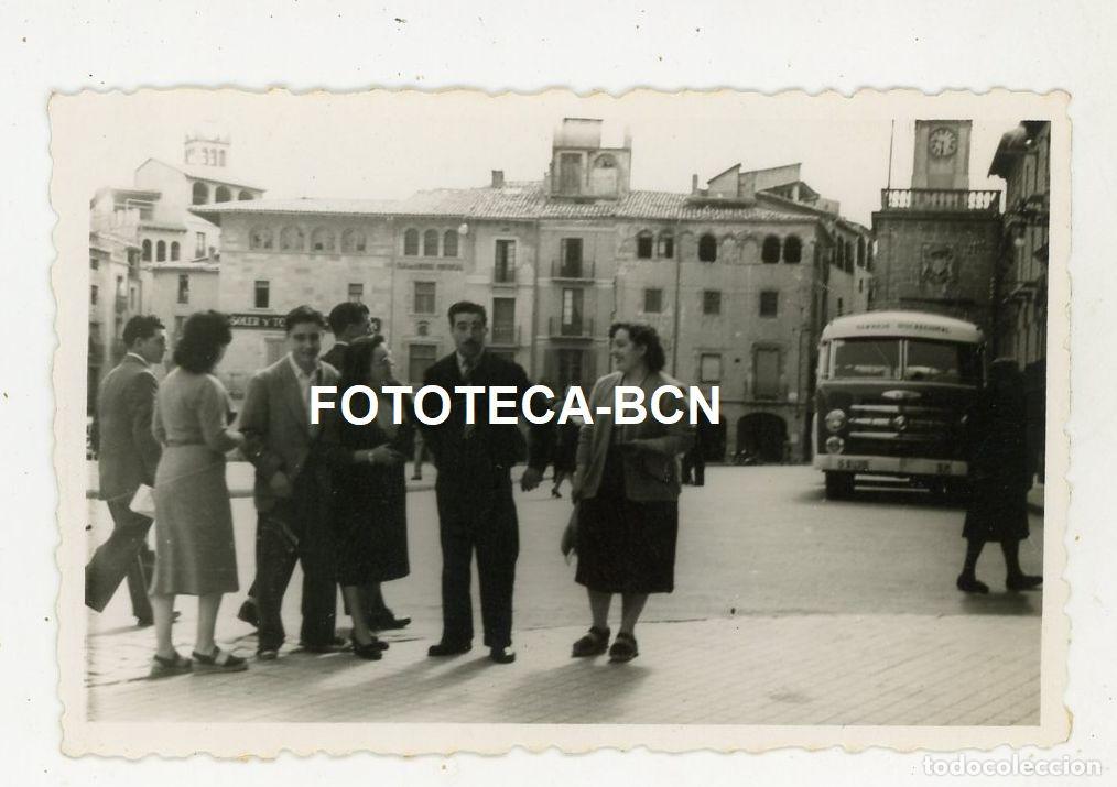 Fotograf&iacute;a antigua: FOTO ORIGINAL VIC PL MAJOR AUTOCAR A&Ntilde;OS 50/60