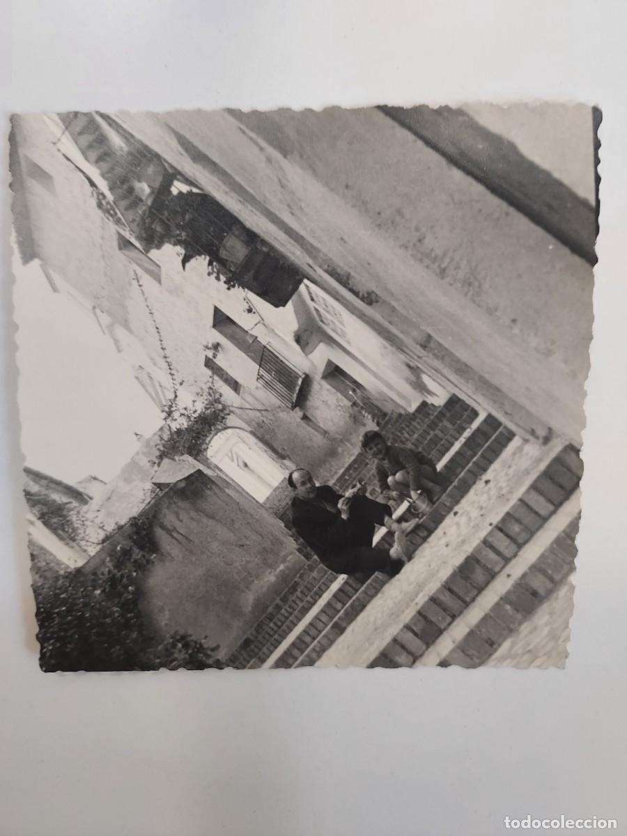 Fotograf&iacute;a antigua: FOTOGRAFIA BENIDORM CALLE DE LOS GATOS. CA. 1960. 9 X 9 CM