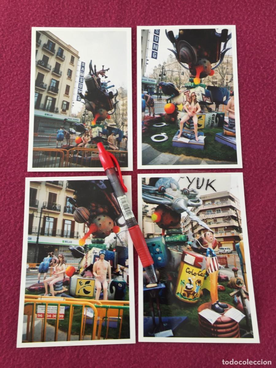 Fotograf&iacute;a antigua: 4 FOTOGRAFIAS DE LA FALLA GRAN VIA FDO EL CATOLICO - EURIDITO ORELLANA DE 2004 - FALLAS VALENCIA