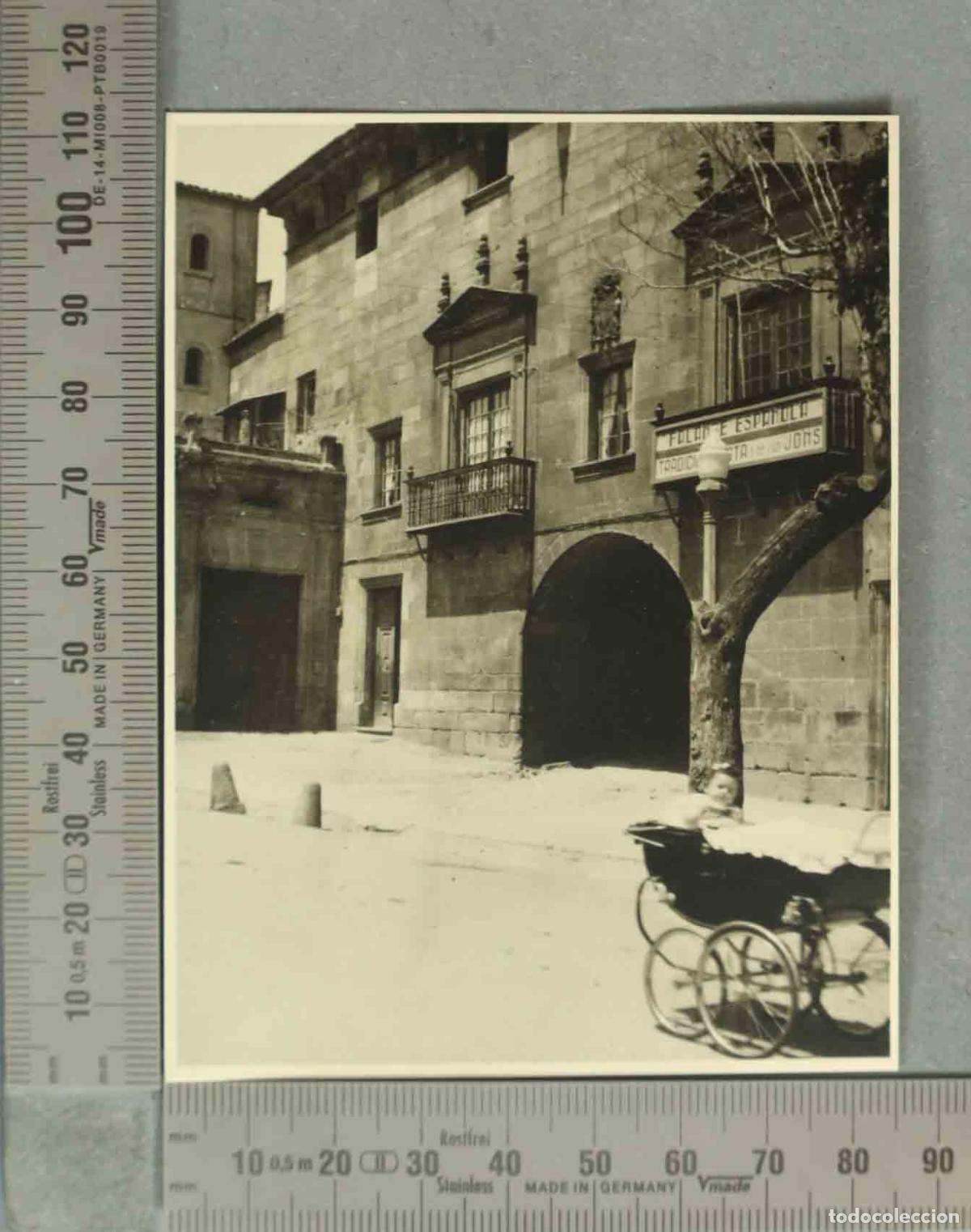 Fotograf&iacute;a antigua: FOTOGRAFIA. VISTA PALACIO GOMARA SORIA. FALANGE ESPA&Ntilde;OLA. HACIA 1940