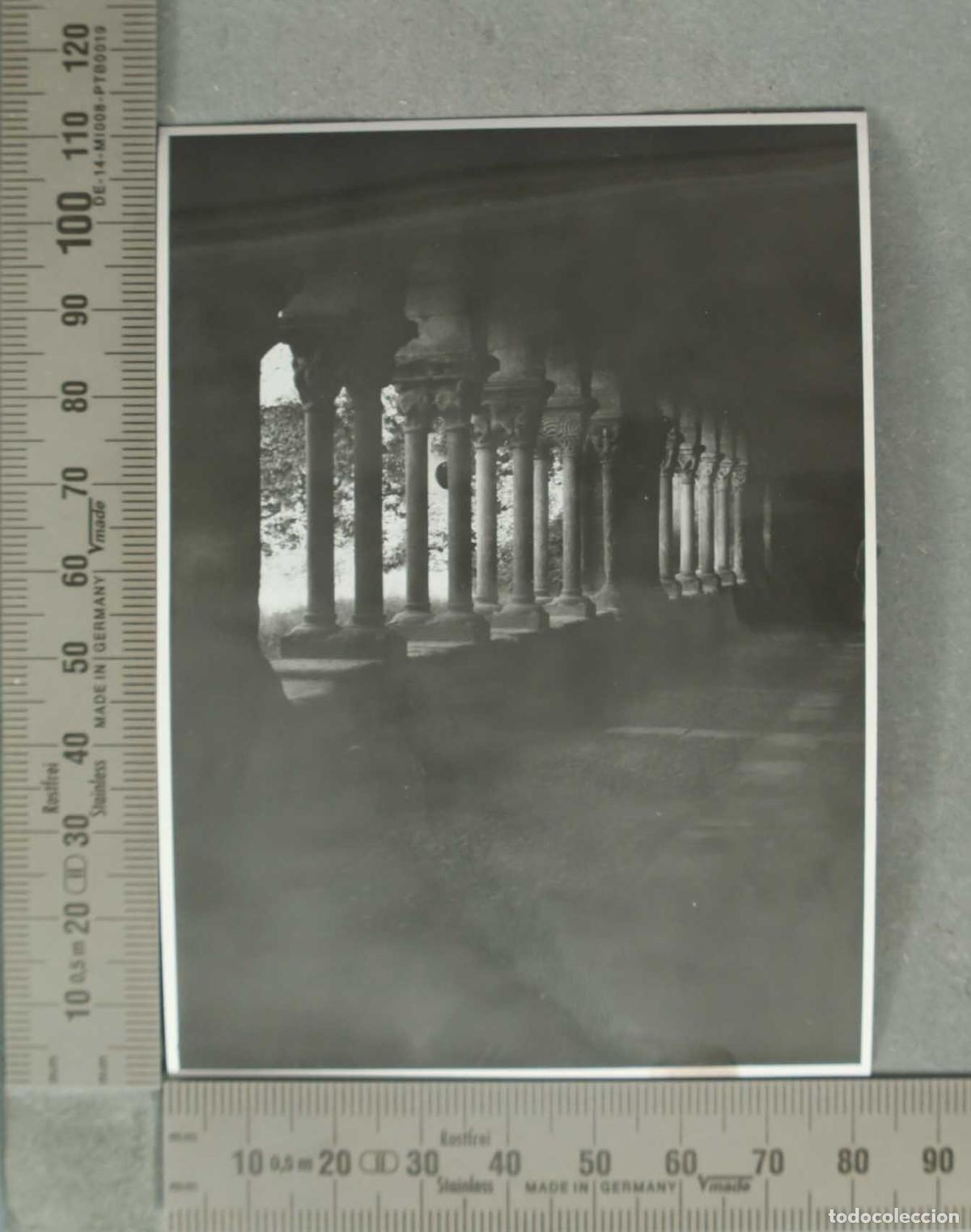 Fotograf&iacute;a antigua: FOTOGRAFIA. CLAUSTRO CONCATEDRAL SAN PEDRO SORIA. HACIA 1940