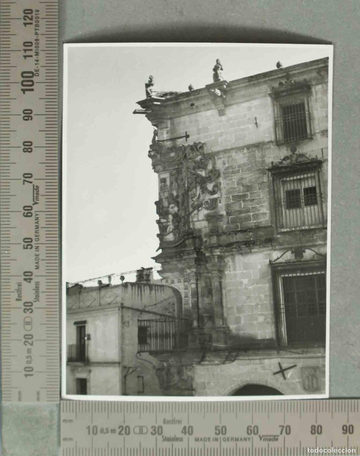 Fotograf&iacute;a antigua: FOTOGRAFIA. PALACIO MARQUESES DE LA CONQUISTA TRUJILLO. HACIA 1940