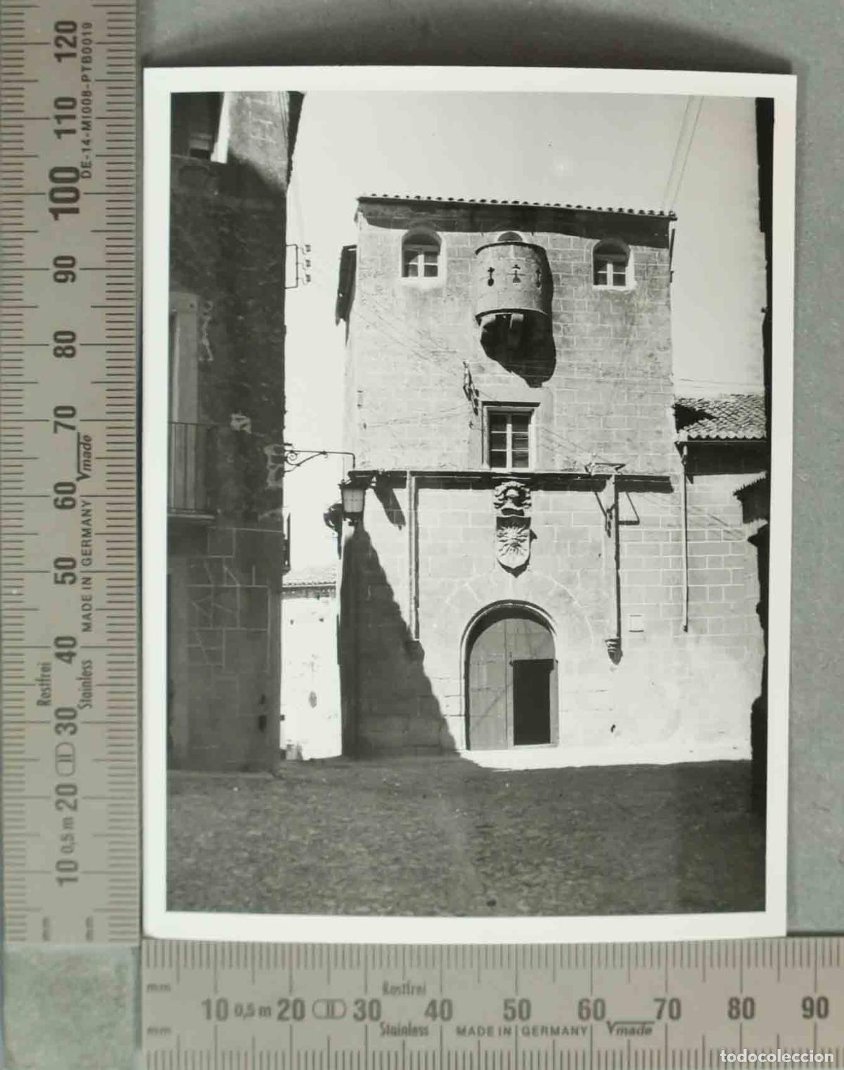 Fotograf&iacute;a antigua: FOTOGRAFIA. Casa de Carvajal CACERES. HACIA 1940