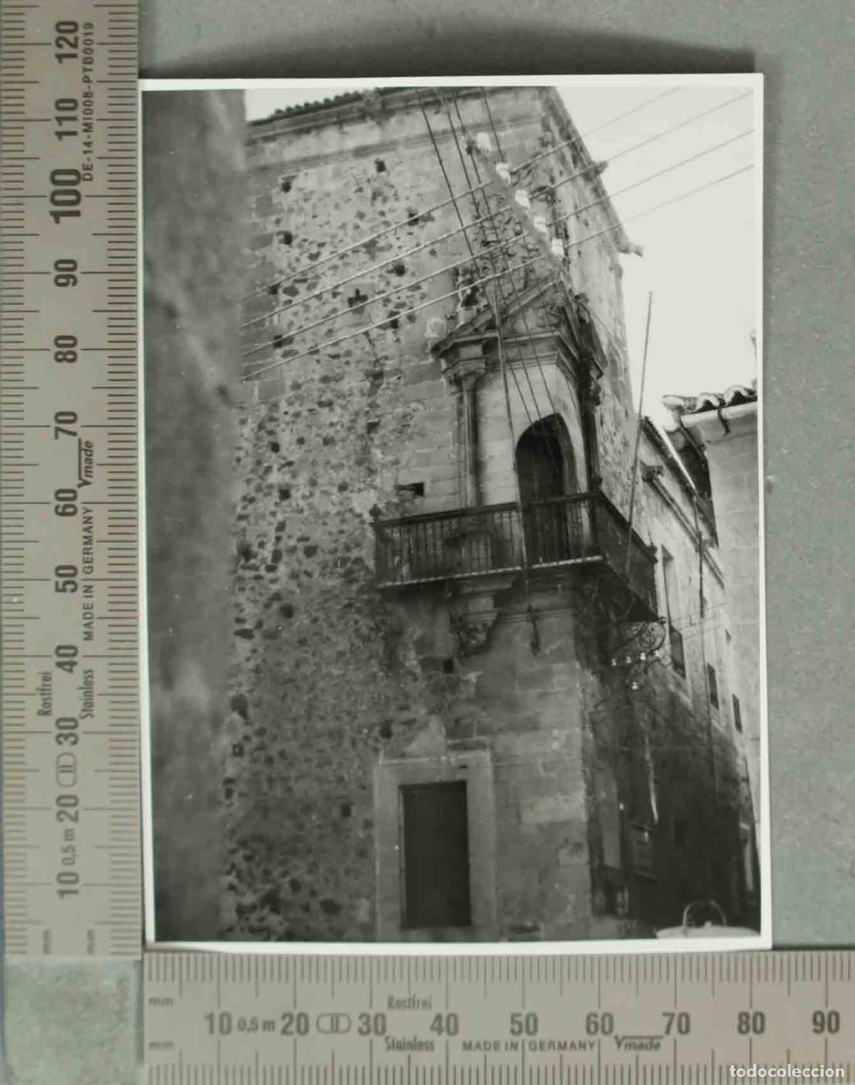 Fotograf&iacute;a antigua: FOTOGRAFIA. Palacio de Francisco de Godoy. HACIA 1940