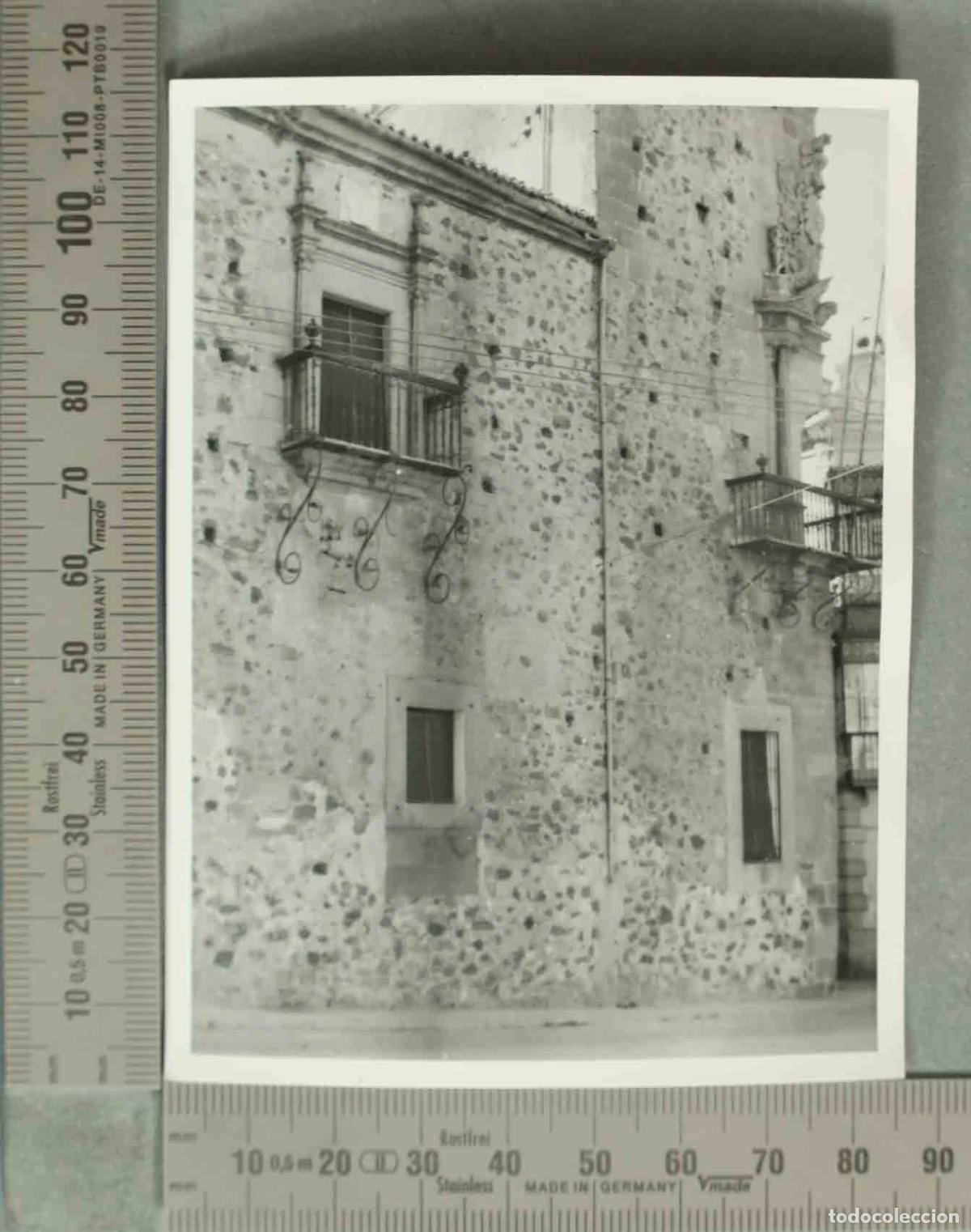 Fotograf&iacute;a antigua: FOTOGRAFIA. Palacio de Francisco de Godoy. HACIA 1940