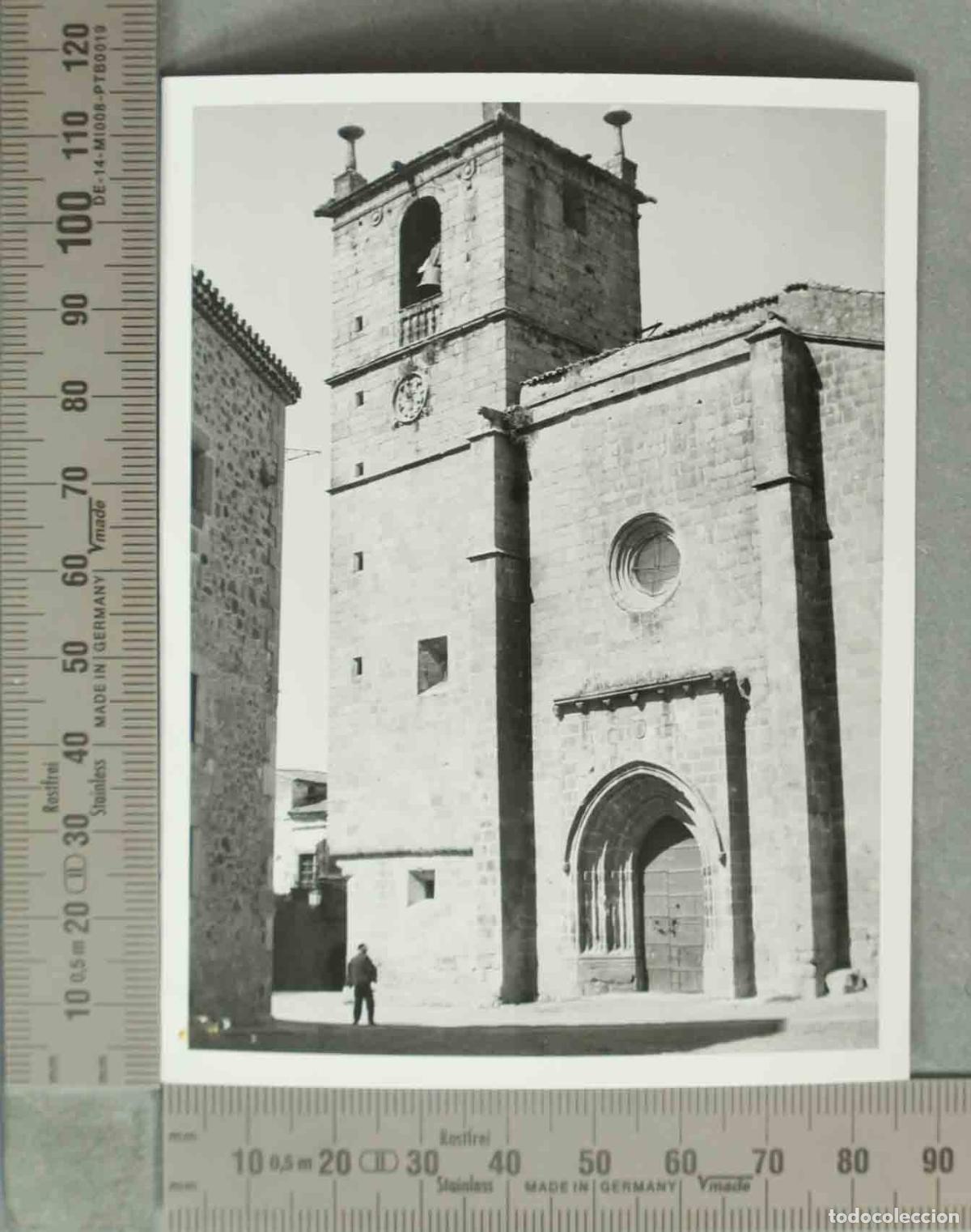 Fotograf&iacute;a antigua: FOTOGRAFIA. VISTA IGLESIA CAECERES. HACIA 1940