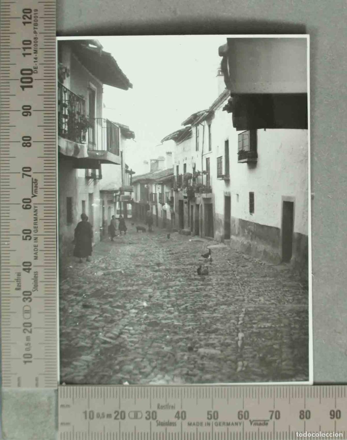 Fotografia antiga: FOTOGRAFIA. VISTA CALLE GUADALUPE. HACIA 1940