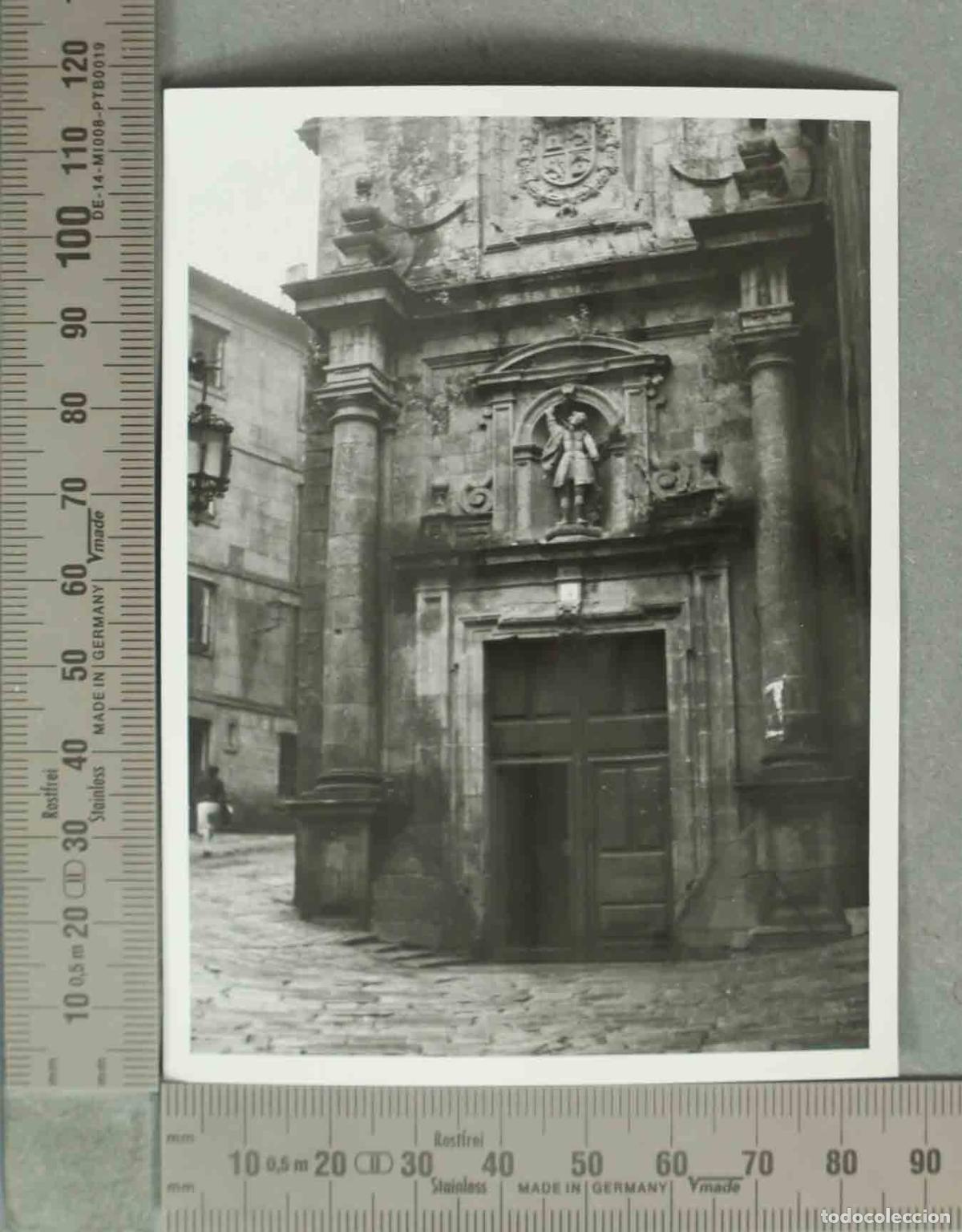 Fotograf&iacute;a antigua: FOTOGRAFIA. Iglesia del Monasterio de San Paio de Antealtares. HACIA 1940
