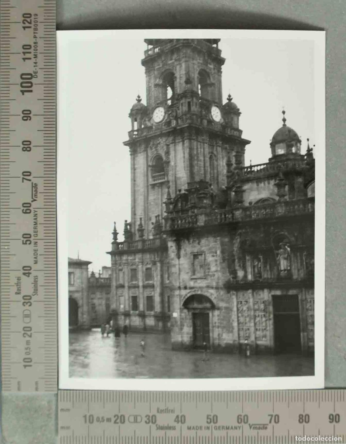Fotograf&iacute;a antigua: FOTOGRAFIA. VISTA SANTIAGO DE COMPOSTELA. HACIA 1940