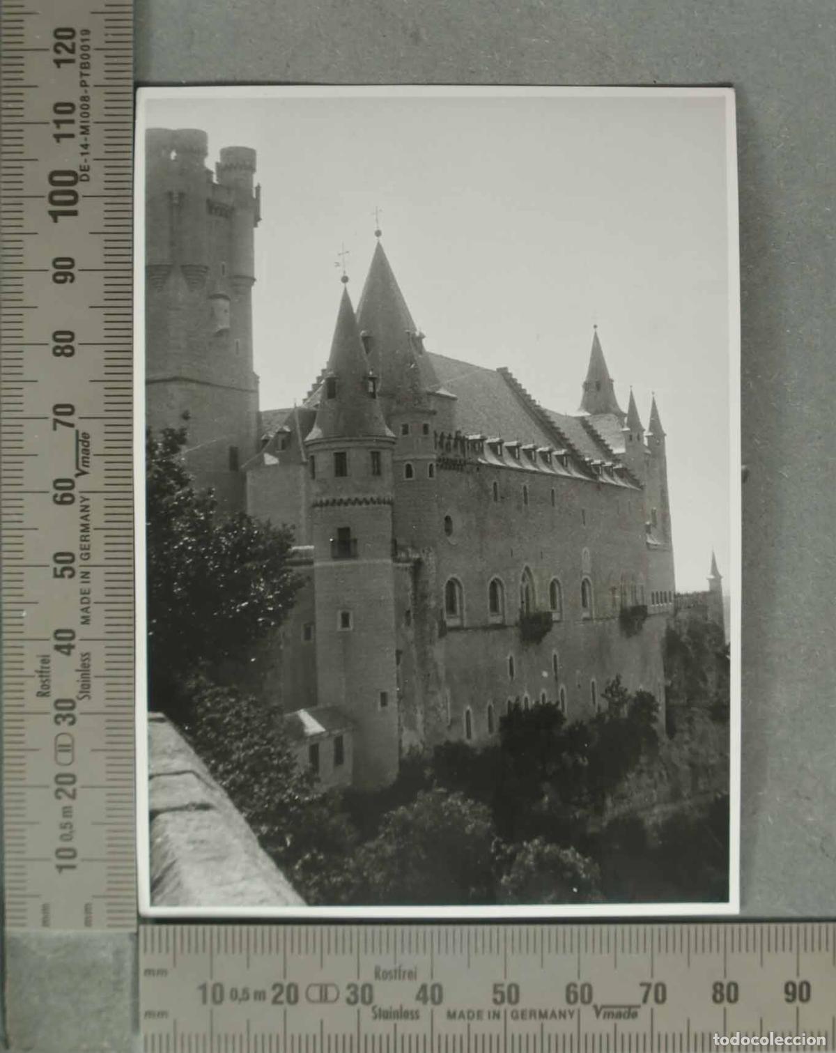 Fotograf&iacute;a antigua: FOTOGRAFIA. ALCAZAR DE SEGOVIA. HACIA 1940