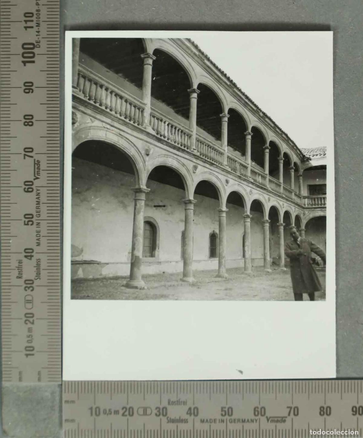 Fotograf&iacute;a antigua: FOTOGRAFIA. VISTA CLAUSTRO MOTA DEL MARQUES. HACIA 1940