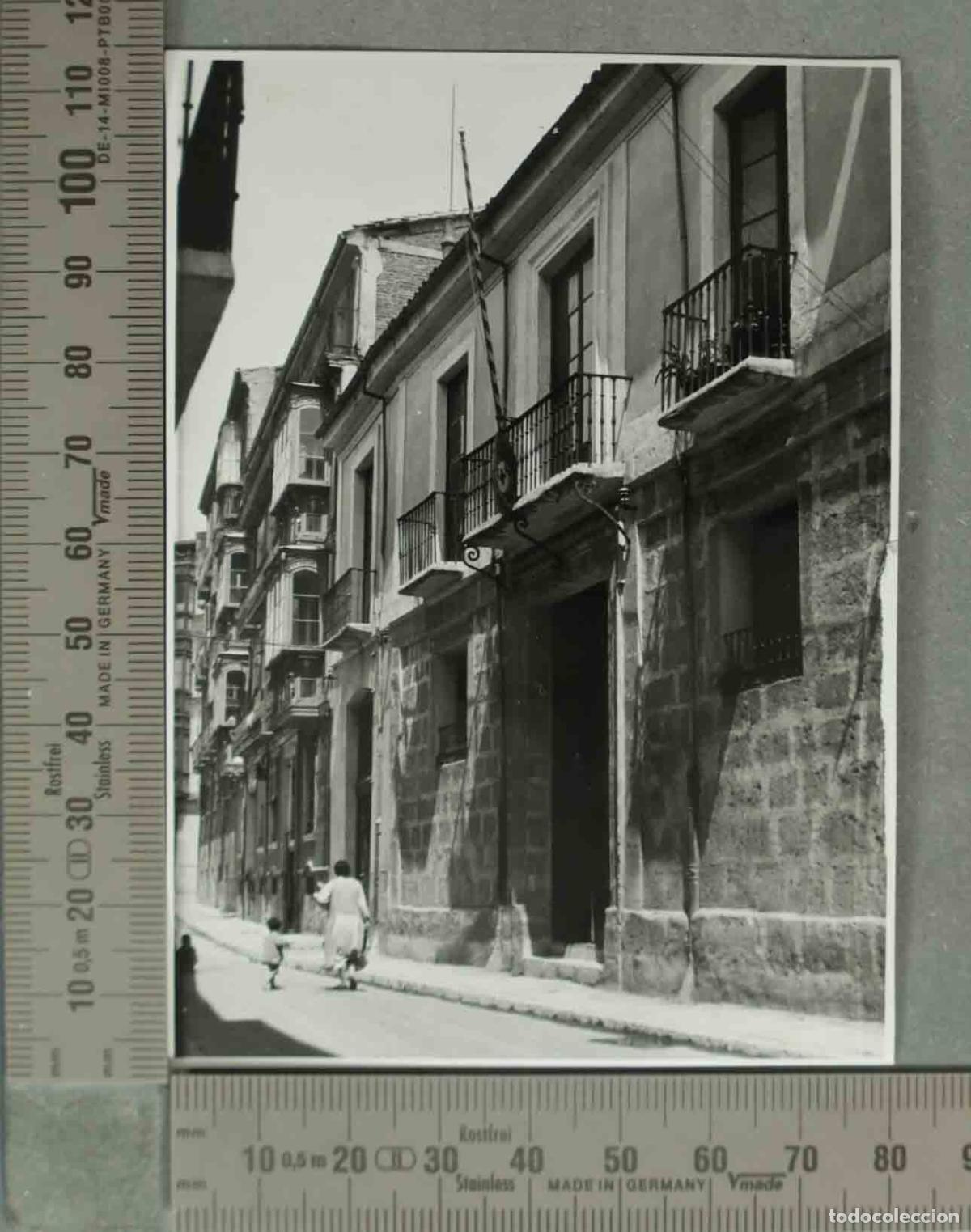Fotograf&iacute;a antigua: FOTOGRAFIA. VISTA SEDE CRUZ ROJA VALLADOLID. HACIA 1940
