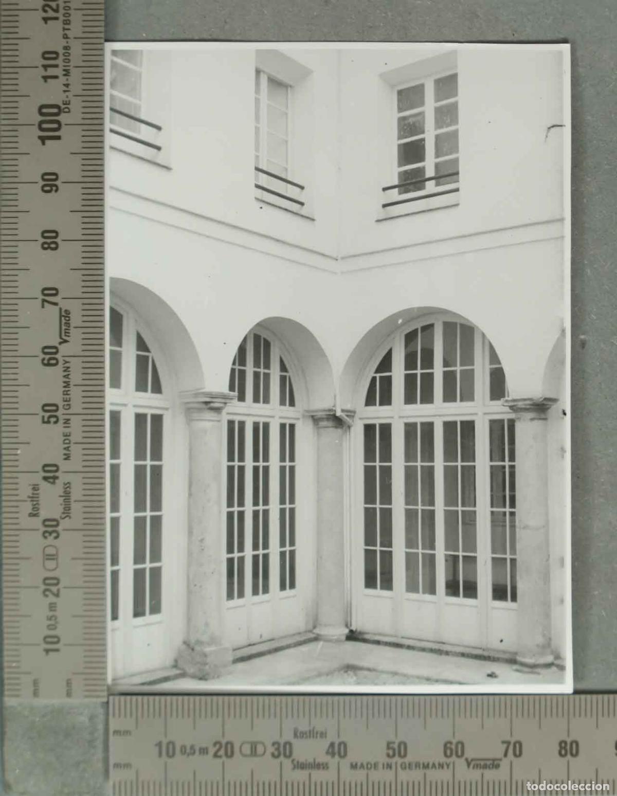 Fotograf&iacute;a antigua: FOTOGRAFIA. PATIO CASA VALLADOLID. HACIA 1940