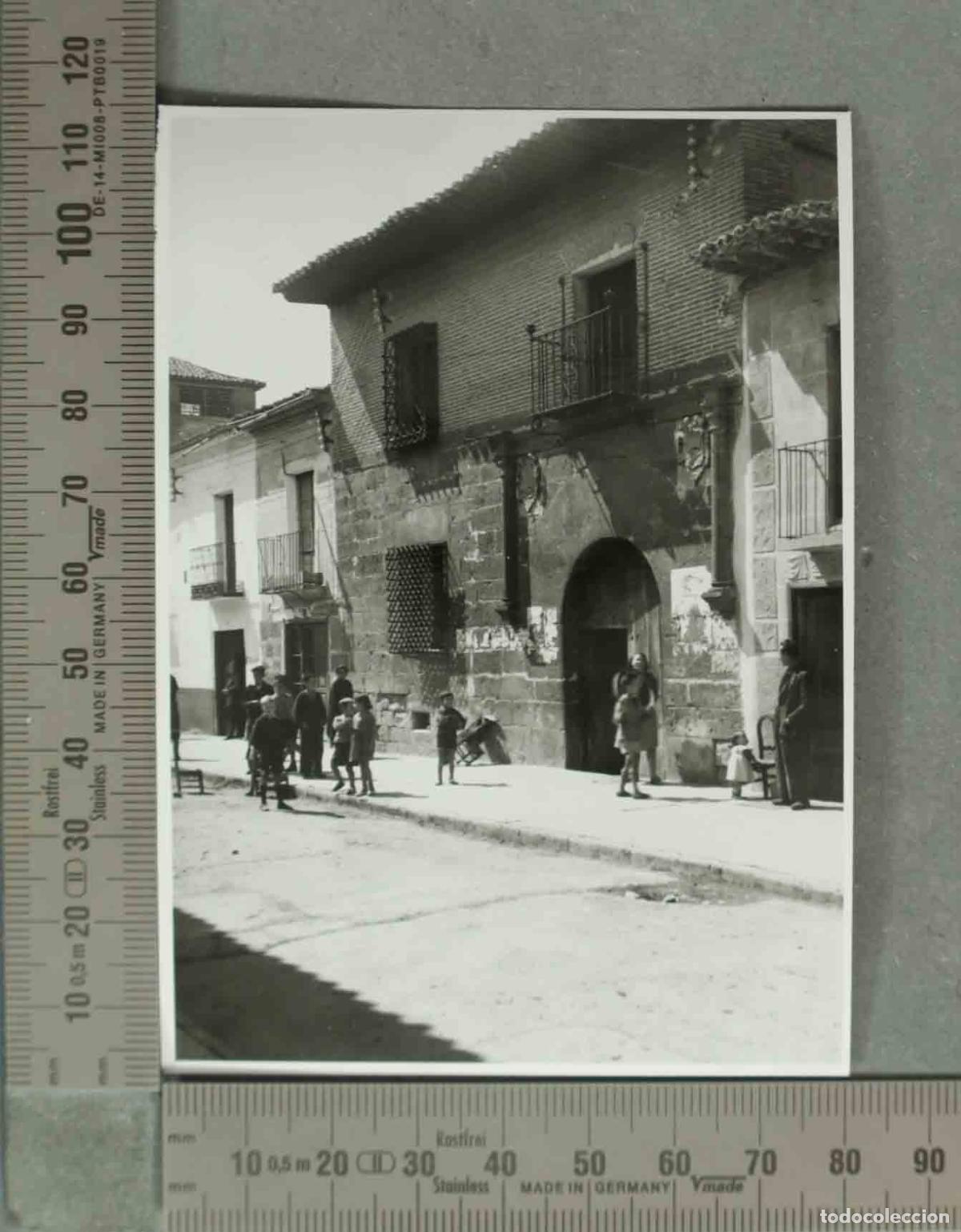 Fotograf&iacute;a antigua: FOTOGRAFIA. VISTA CALLE TORO NI&Ntilde;OS EN LA CALLE. HACIA 1940