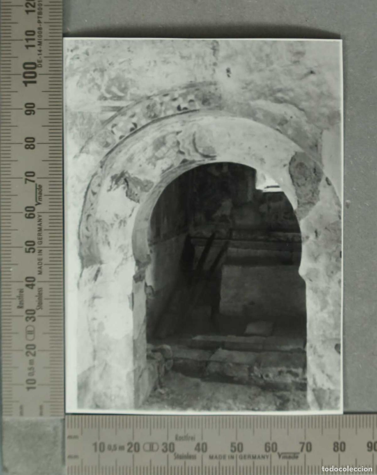 Fotograf&iacute;a antigua: FOTOGRAFIA. INTERIOR DE SAN BAUDELIO DE BERLANGA. HACIA 1940