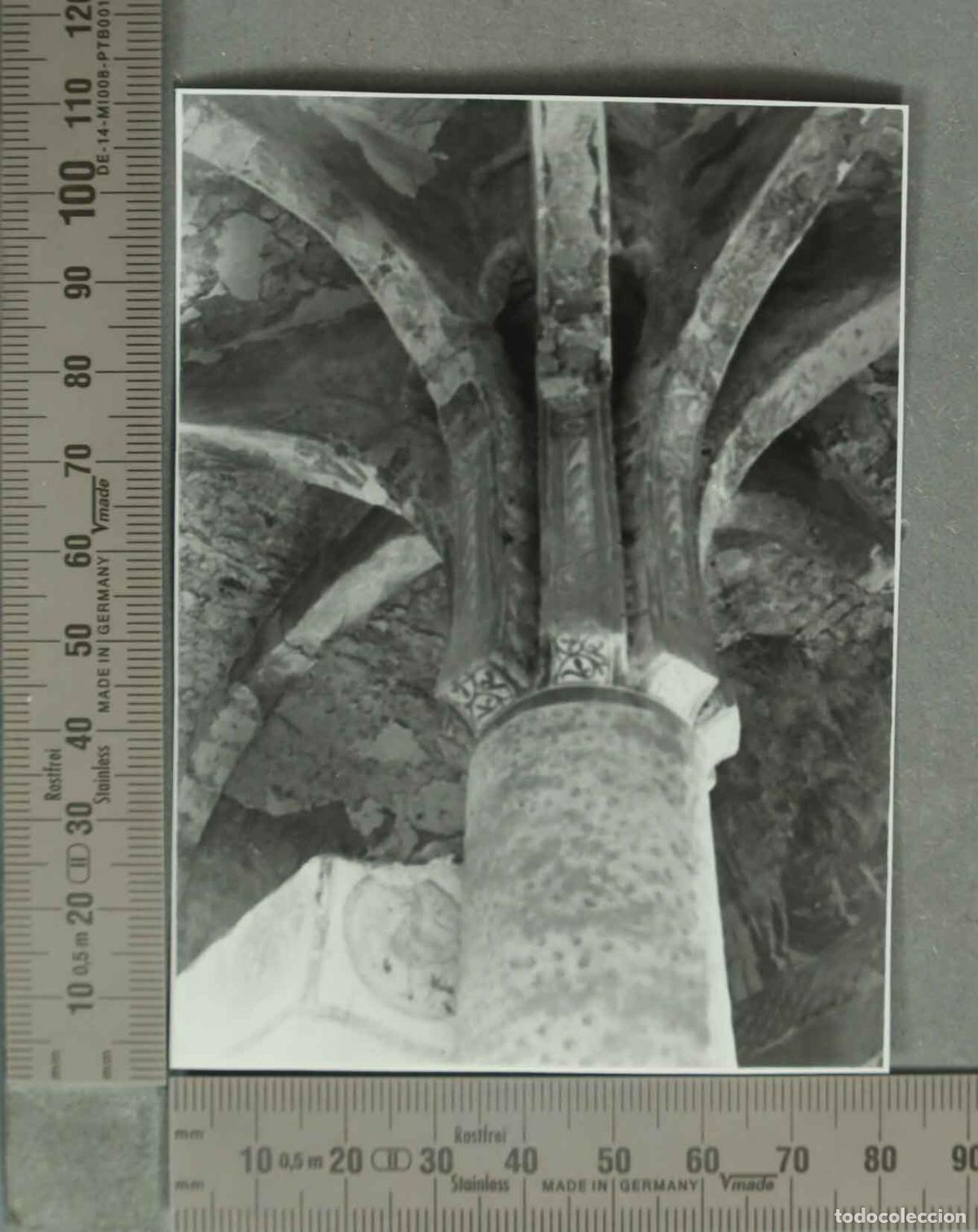 Fotograf&iacute;a antigua: FOTOGRAFIA. INTERIOR DE SAN BAUDELIO DE BERLANGA. HACIA 1940