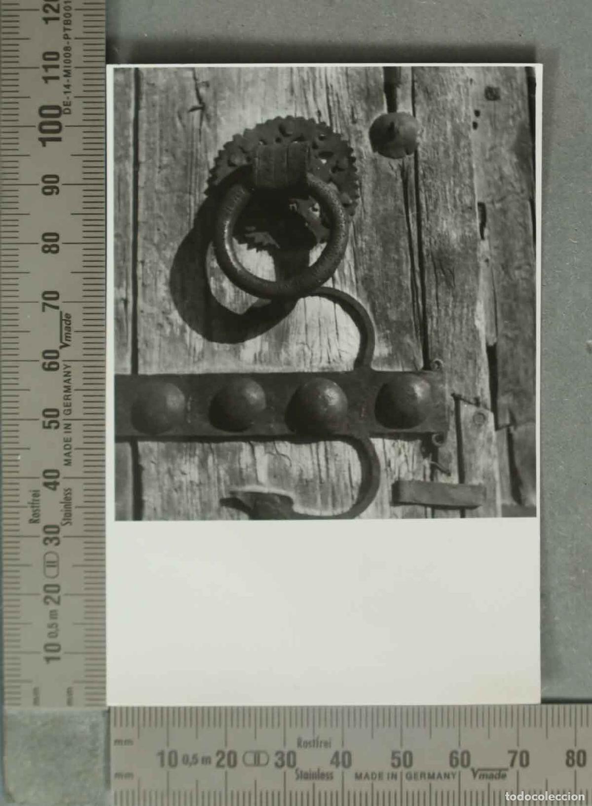 Fotograf&iacute;a antigua: FOTOGRAFIA. DETALLE PORTADA MEDINACELI. HACIA 1940