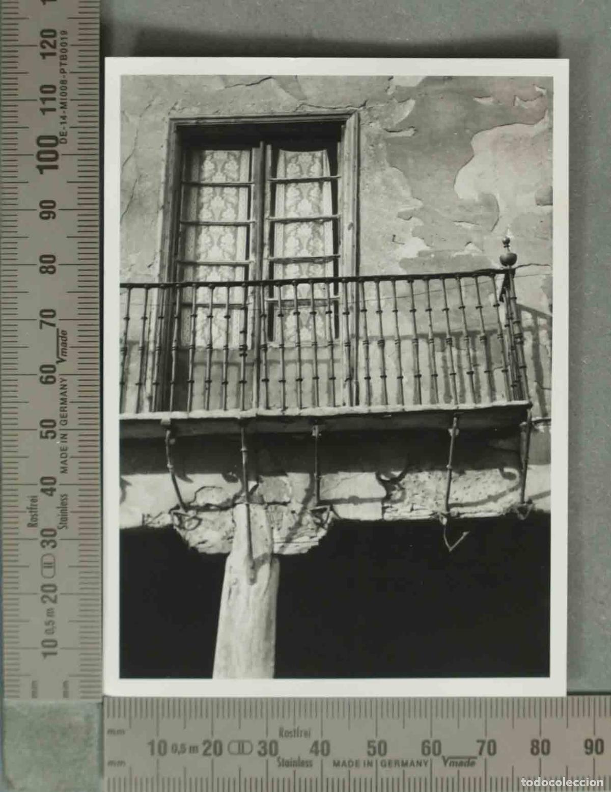 Fotograf&iacute;a antigua: FOTOGRAFIA. VISTA FACHADA BALCON MEDINA DE RIOSECO. HACIA 1940