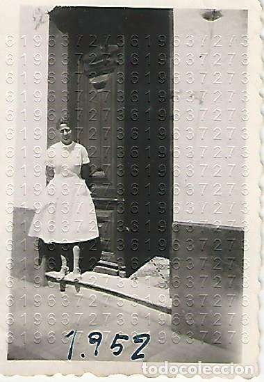 Fotograf&iacute;a antigua: FREGENAL DE LA SIERRA FARMACEUTICA PEREZ OLMEDO 6X4 FOTOGRAFIA UNICA M3