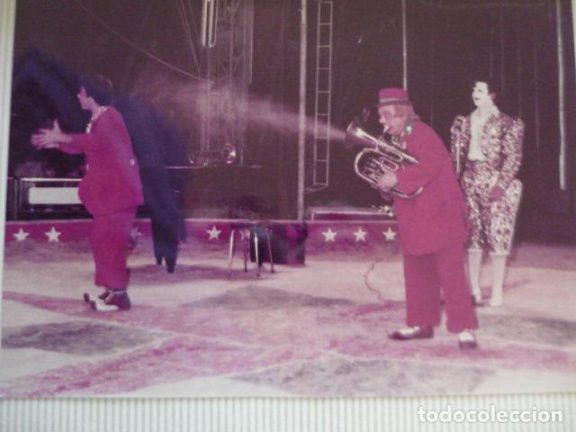Alte Fotografie: CIRCO PAYASOS TRIO PEPIN LEON FOTOGRAFIA 15 X 21 CM