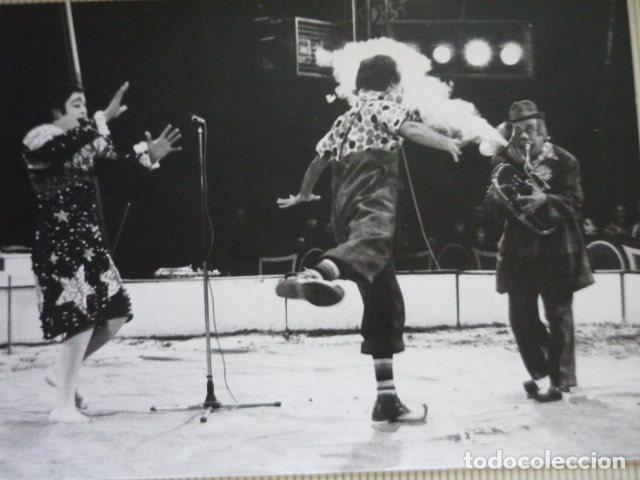Alte Fotografie: CIRCO PAYASOS TRIO PEPIN LEON FOTOGRAFIA 17 X 23 CM