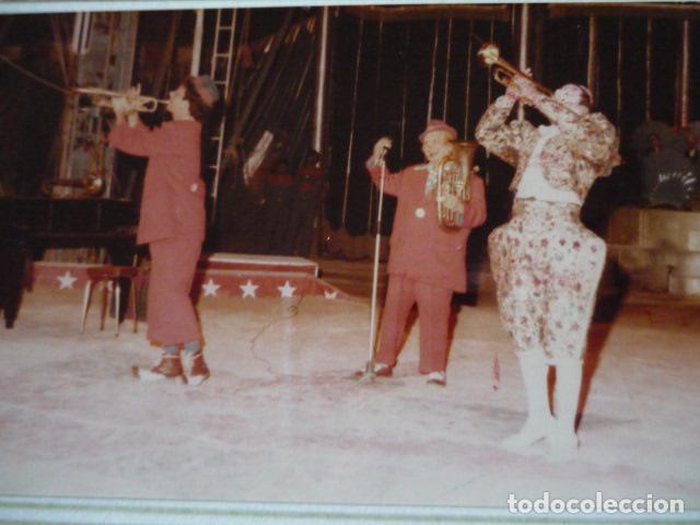 Alte Fotografie: CIRCO PAYASOS TRIO PEPIN LEON FOTOGRAFIA 9 X 14 CM