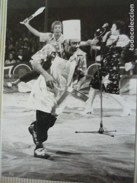 Alte Fotografie: CIRCO PAYASOS TRIO PEPIN LEON FOTOGRAFIA 13 X 18 CM