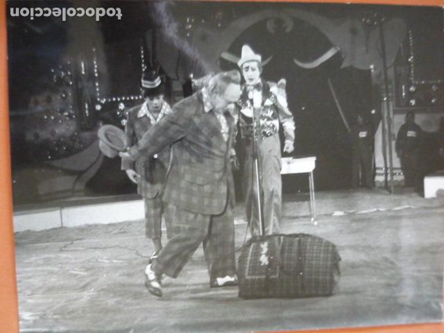 Alte Fotografie: CIRCO PAYASOS TRIO PEPIN LEON FOTOGRAFIA 24 X 18 CM