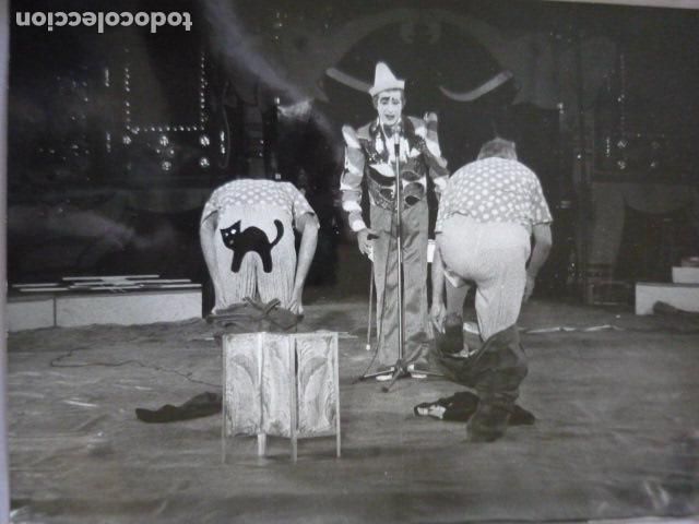 Alte Fotografie: CIRCO PAYASOS TRIO PEPIN LEON FOTOGRAFIA 24 X 18 CM