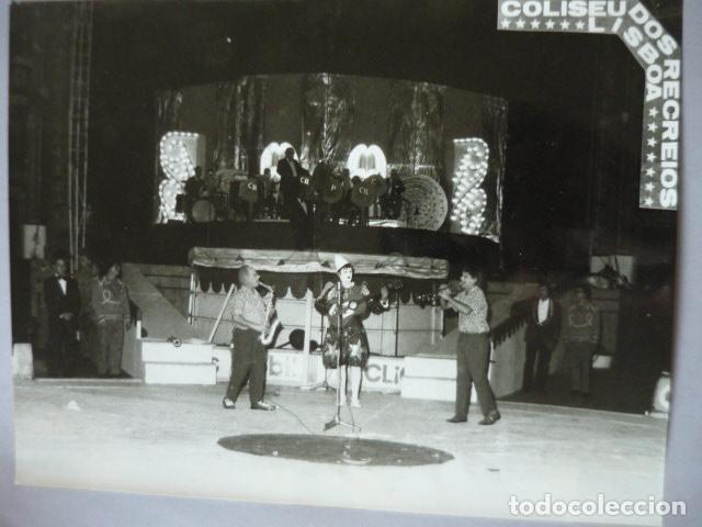 Photographie ancienne: CIRCO PAYASOS TRIO PEPIN LEON FOTOGRAFIA 24 X 18 CM