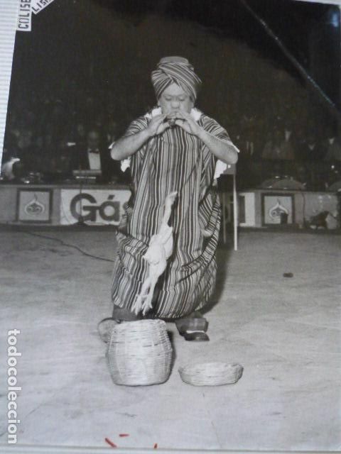 Photographie ancienne: CIRCO PAYASOS TRIO PEPIN LEON FOTOGRAFIA 24 X 18 CM