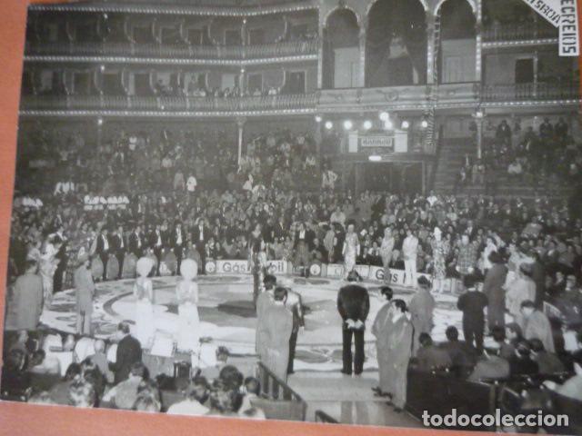 Photographie ancienne: CIRCO PAYASOS TRIO PEPIN LEON FOTOGRAFIA 24 X 18 CM
