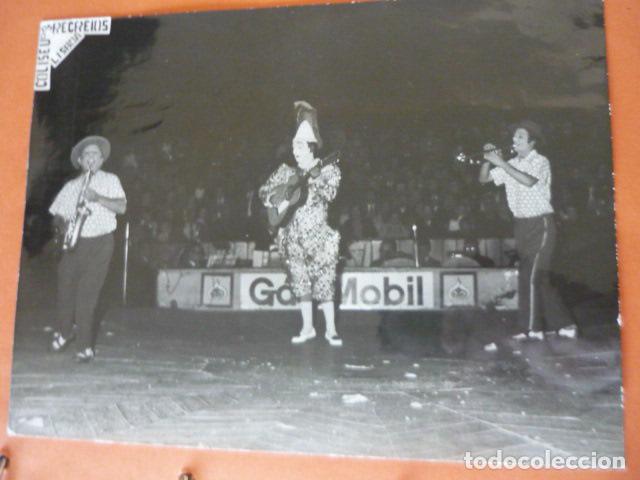 Photographie ancienne: CIRCO PAYASOS TRIO PEPIN LEON FOTOGRAFIA 24 X 18 CM