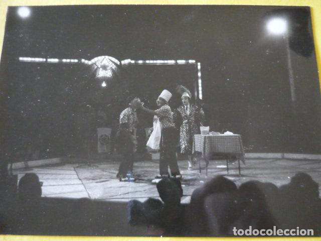Photographie ancienne: CIRCO PAYASOS TRIO PEPIN LEON FOTOGRAFIA 13 X 18 CM